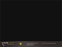Tablet Screenshot of hairloft.com.sg